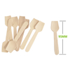 Ready to Ship Direct Sale Ice Cream Biodegradable Disposable wood Spoons for Dessert Wholesale New Trends