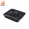 High Quality Microwavable Meal Prep Containers Disposable 4 Compartment Bento Plastic Food Take Away Lunch Box