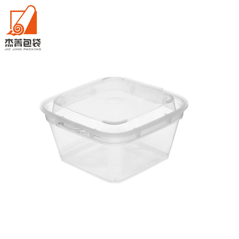 Factory Wholesale Eco Friendly Plastic PP Packaging clear square Disposable Sauce Cup