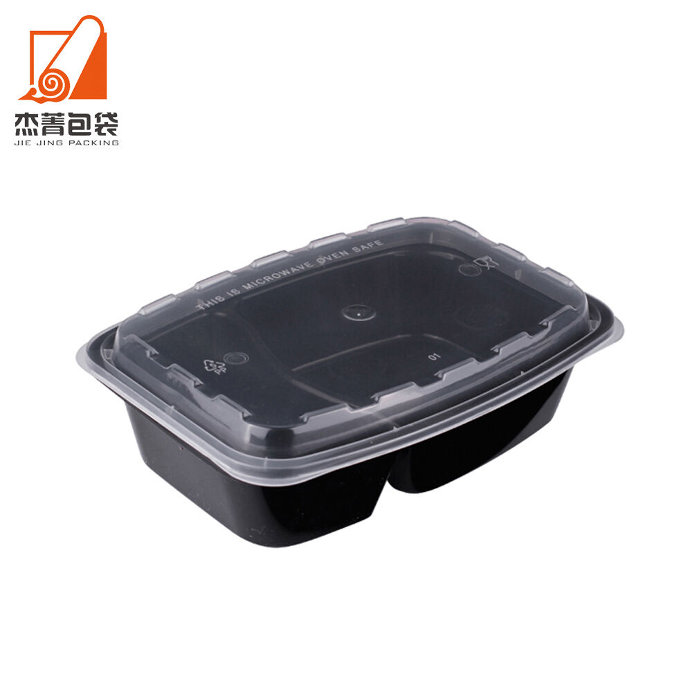 China Supplier 2 Compartments 36 Ounce Meal Prepping With Lids to Go Container