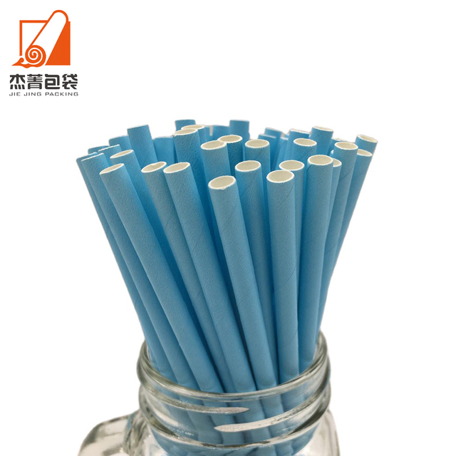 Factory price Paper straw Drinking straw Disposable solid colored paper straw for hot drinks