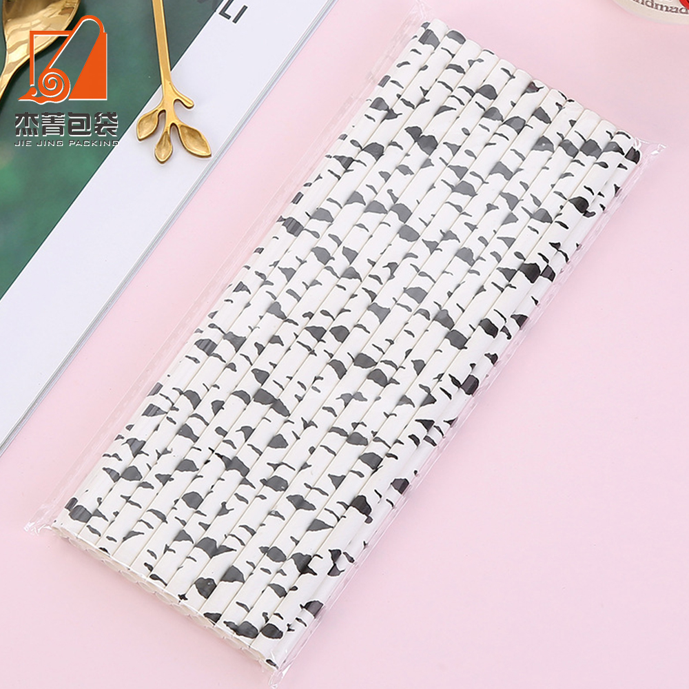 Wholesale Paper straw Disposable drinking paper straw wedding party supplies tools