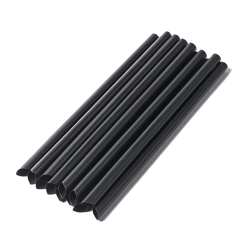 PP New Design 2024 Hot Sale Disposable Drinking Straws White Black Or Customized Color Factory Made Food Grade Flexible Straw