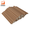 Wholesale High quality Biodegradable Paper straw High quality cowhide decorated straw paper straw