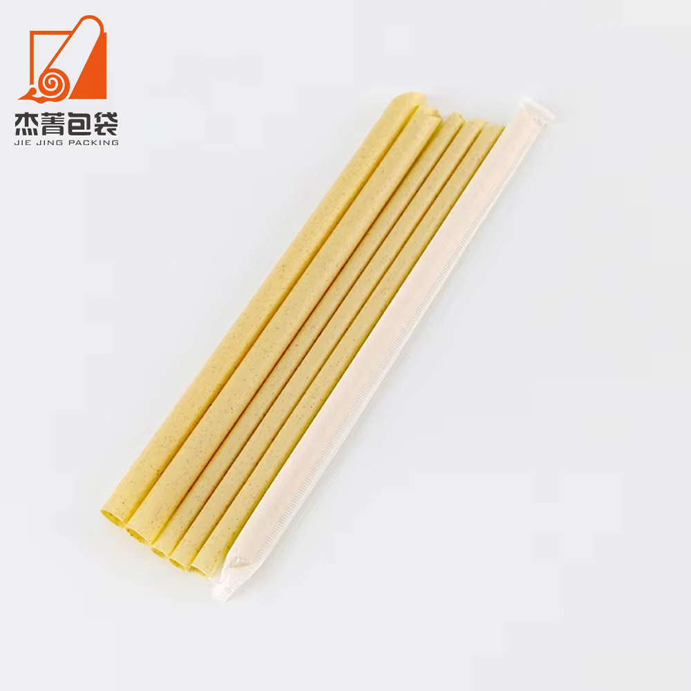 Eco Friendly Wheat Drinking Straws Degradable Disposable 100% Natural Hay Drinking Wheat Straws