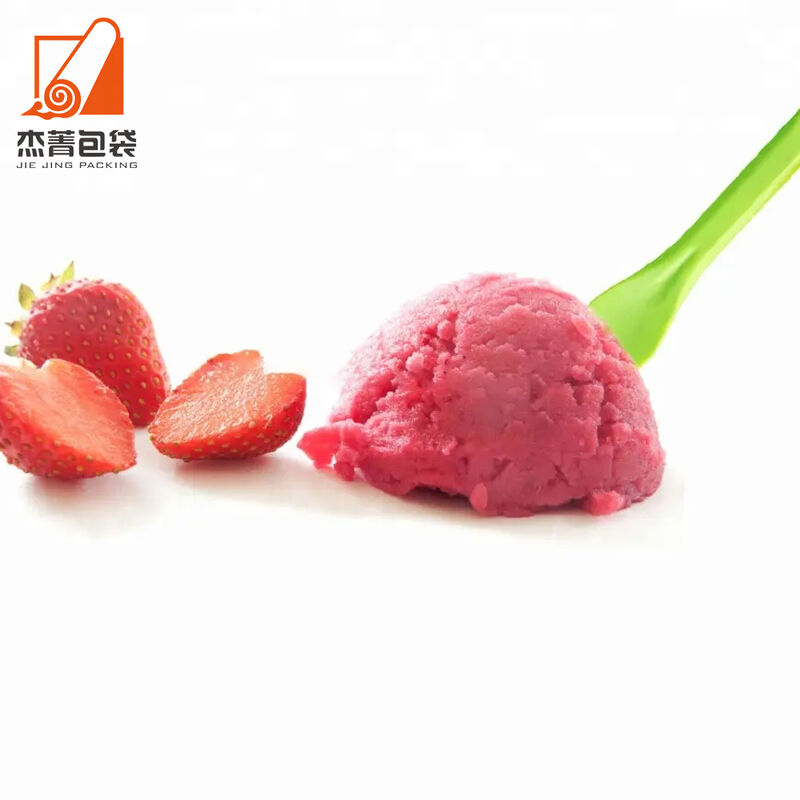 Environmentally friendly materials degradable disposable paper tableware Ice Cream spoon and dessert spoon Cutlery