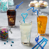 Custom PLA 100% Biodegradable Eco-Friendly Drinking Straws Personalized 8mm Plastic Straws