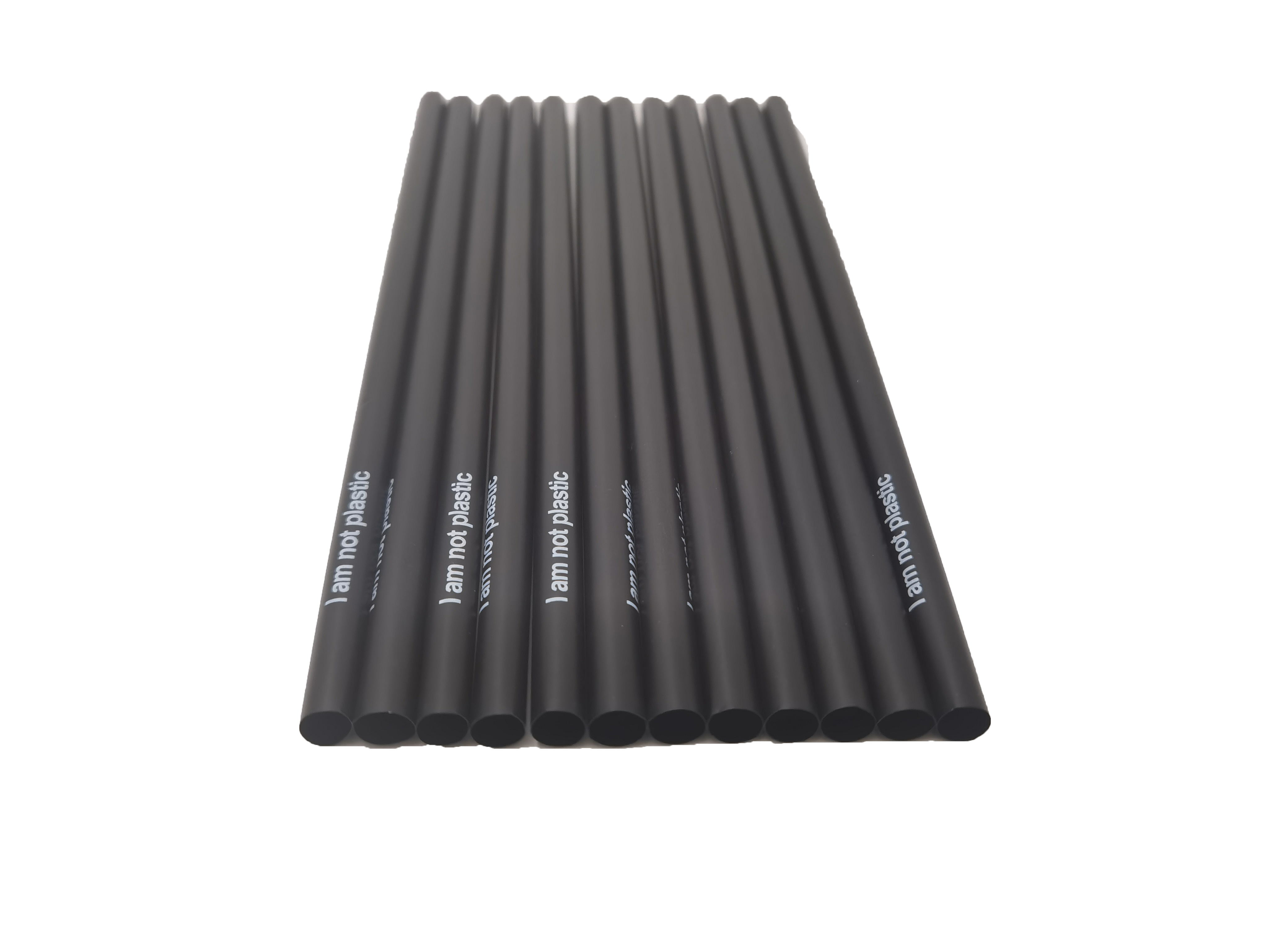 Disposable 100% biodegradable colored pink black white PLA flexible plastic drinking straw manufacturer