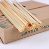 Grass Straw Eco Friendly Degradable Disposable 100% Nature Hay Wheat Drinking Straws