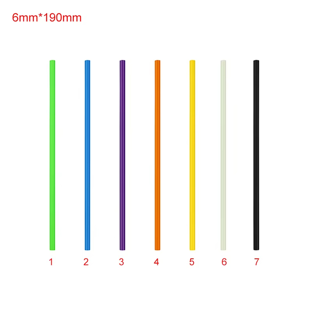 Wholesale Telescopic PP Disposable Plastic Bendable Boba Bubble Tea Straw Food Grade Colored Art Drinking Straws