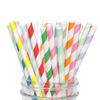 Wholesale customization Drink straw Environmentally friendly disposable paper straw Biodegradable paper straw