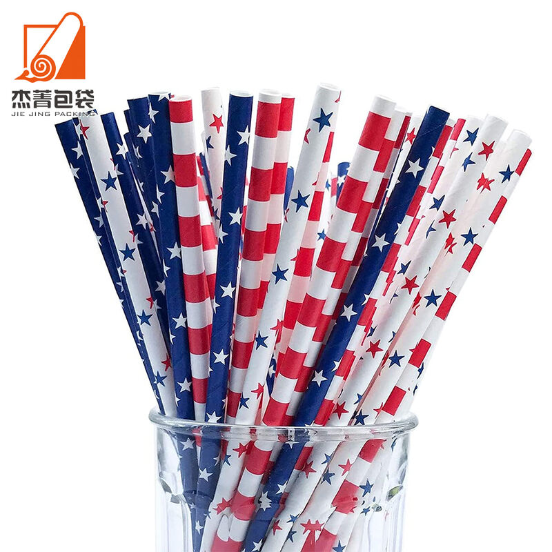 Cheap Non-standard customization Paper straw Drink straw Disposable kraft paper straw Biodegradable paper straw