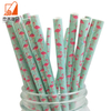 Eco-friendly disposable Drinking straw Colored paper straws are used to decorate weddings and banquets