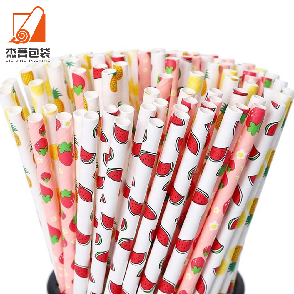 OEM/ODM Paper straw Biodegradable straws are durable and environmentally friendly