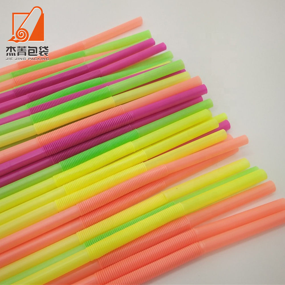 Disposable PLA Drinking Straws Compostable Plant Based Smoothie Beverage Customized PLA Biodegradable PLA Customized Straws