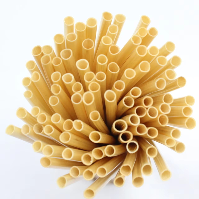 Factory price custom logo organic natural wheat straws wheat drinking straws eco friendly rye straws for sale