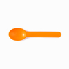 Custom disposable ice cream frozen yogurt dessert scoop biodegradable multi-color plastic