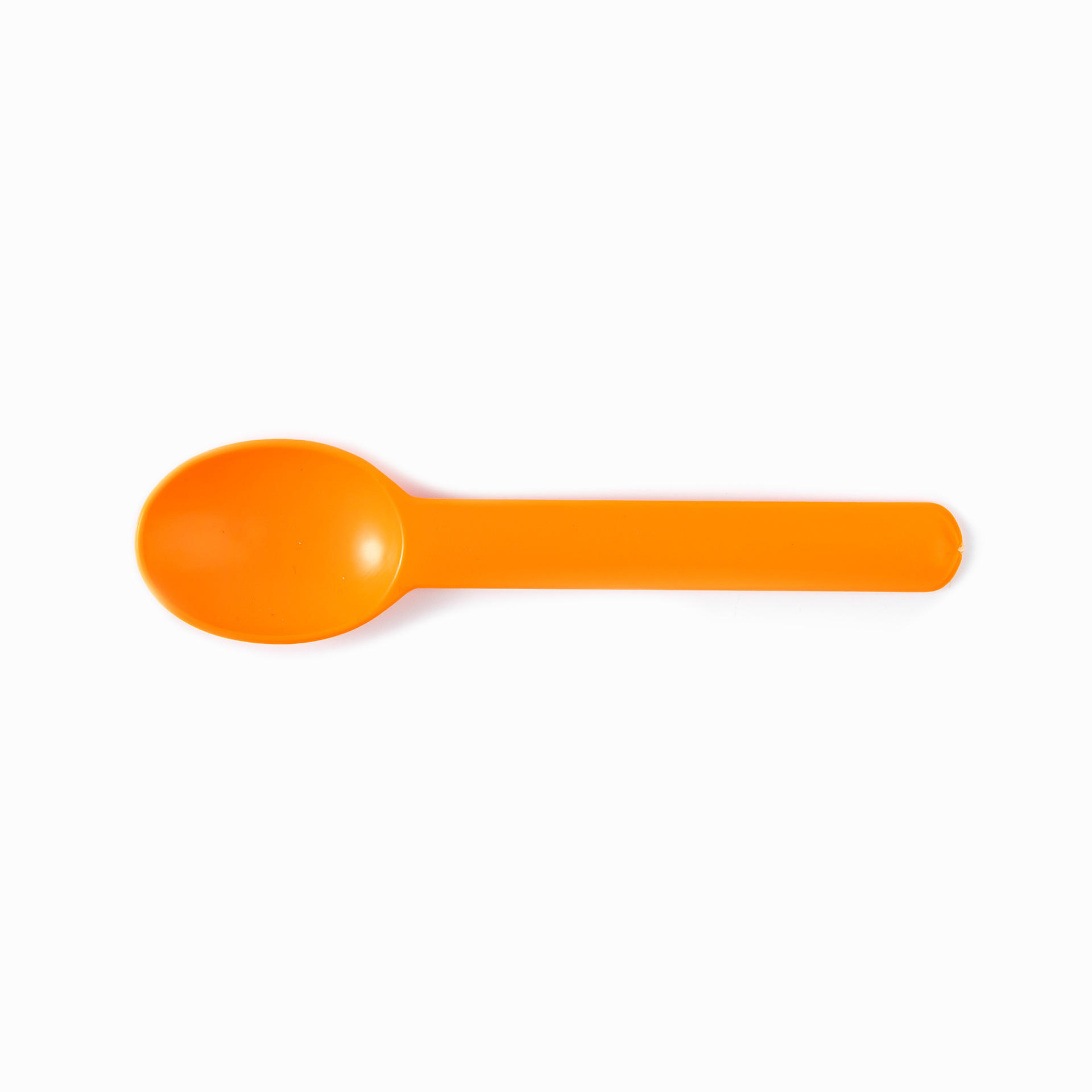 Custom disposable ice cream frozen yogurt dessert scoop biodegradable multi-color plastic