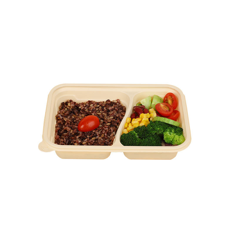 Custom biodegradable 5 compartment corn starch food tray, take out ...