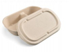 Biodegradable Disposable Environmentally-friendly Takeaway Pulp Food Box Containers with Lid