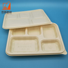 Microwaveable Cornstarch Food Packaging Biodegradable Disposable Food Container Eco 5 Compartment Take Away Lunch Packing Box