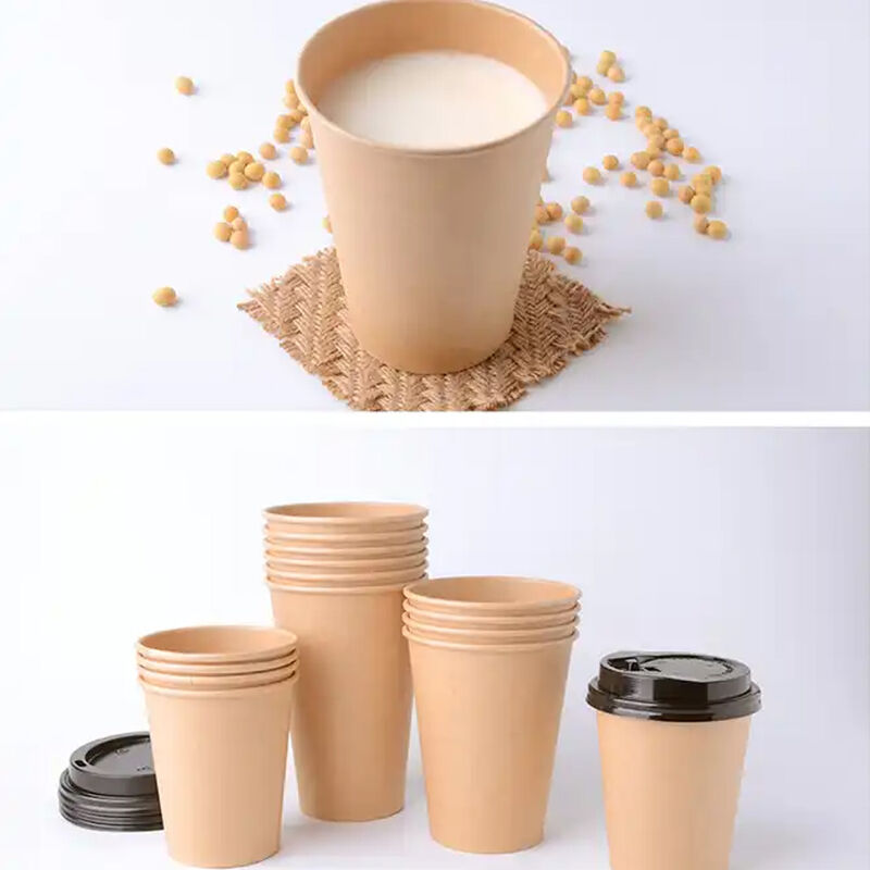 Paper Coffee Cups High Quality Disposable Eco Friendly Biodegradable Paper Cup
