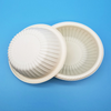 Environmentally Friendly 200ml Striped Salad Bowl Cornstarch Round Takeaway Food Packaging Rice Soup Noodles Dip Bowl