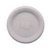8 inch disposable dinnerware plate corn starch eco friendly single use white round plates disposable food serving plate