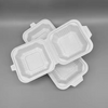 Wholesale 6 inch clamshell biodegradable container takeaway box fast food packaging