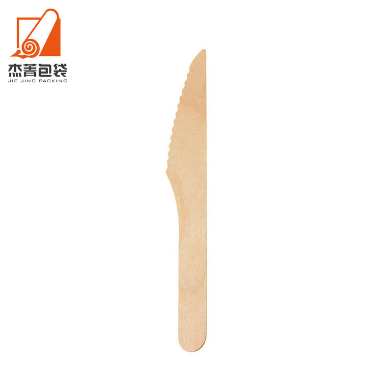 Wholesale Biodegradable Bulk Wood Spoon / Forks / Knives Disposable Wooden Cutlery Set