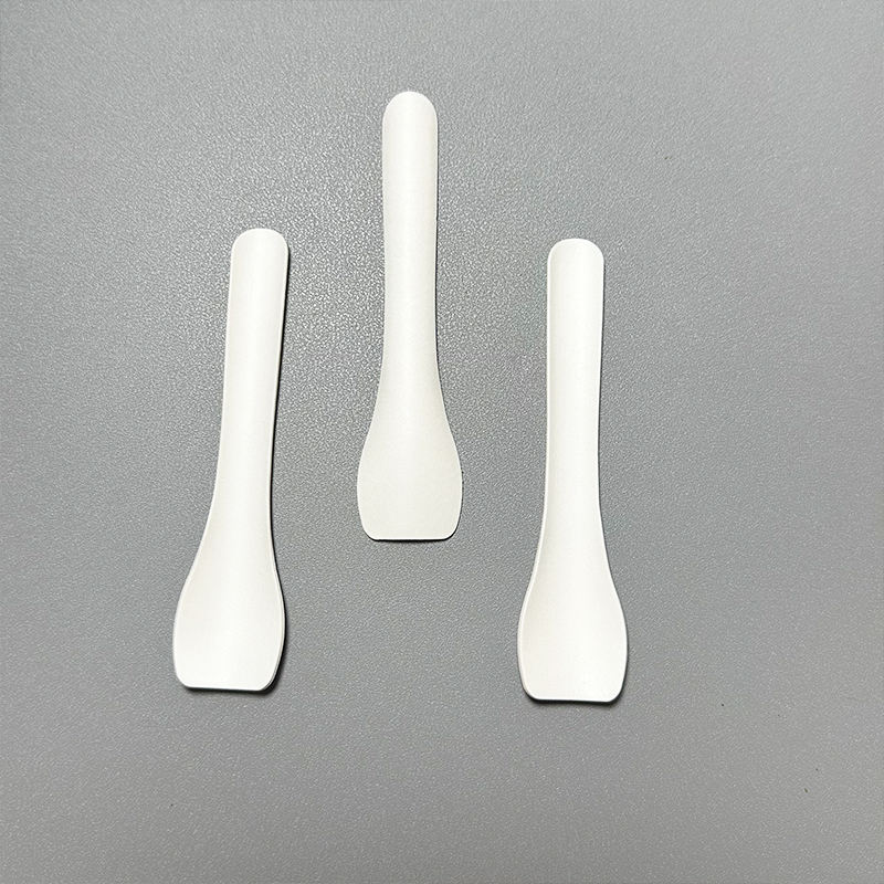 Eco Friendly Dessert Ice Cream Paper Spoon Disposable Cutlery with Custom Logo