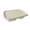 High quality Biodegradable rectangular style bagasse Sugarane meal box disposable bagasse pulp box for food