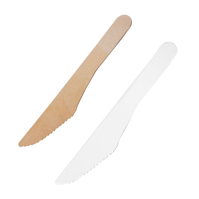 Biodegradable Compostable Sugarcane Bagasse Paper Cutlery Fiber Pulp Fork Knife Spoon Cutlery