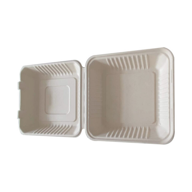 Factory sale Paper plate Clamshell burger box disposable eco-friendly paper tableware Disposable food containers