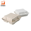 Fast food takeaway boxes biodegradable meal prep lunch box sugarcane pulp food containers