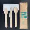 Disposable Wooden Cutlery Wooden Ice Cream Spoon Biodegradable Wood Knife Fork Spoon