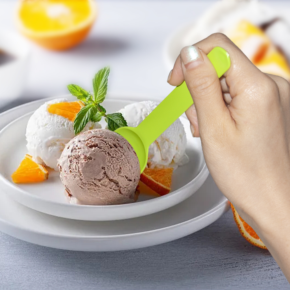 Colorful Yogurt Ice Cream Spoon Disposable Biodegradable Ice Cream Spoons