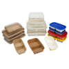 Factory custom logo size, food quality, paper biodegradable, party picnic food container