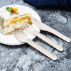 100% Bagasse Cutlery Compostable Knife Fork and Spoon Eco Cutlery Set Sugarcane Bagasse Paper Cutlery