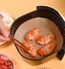 Wholesale air Fryer Food Grade Disposable Paper Liners Round White Kraft air Fryer Paper Bowl