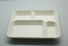 Factory Wholesale 100% Biodegradable Ecofriendly Lightweight Biodegradable Bagasse Paper Plate Food Trays