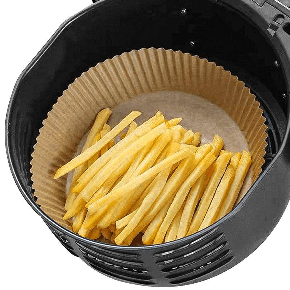 Antihaft-Luftfritteuse-Einweg-Papier liner, öl beständige Luftfritteuse-Pergament papier auskleidungen, wasserdichtes Airfryer-Back papier