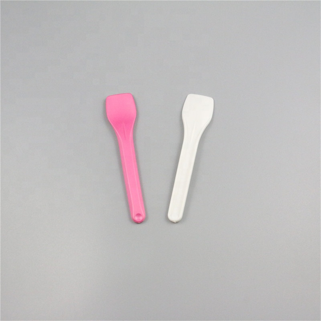 Biologisch abbaubarer Eis löffel PLA Plastic Ice Cream Shovel Spoon