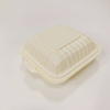 Customizable Logo Corn Starch Lunch Box Biodegradable Food Grade Packaging Container Square Takeaway Box for Cake & Sushi