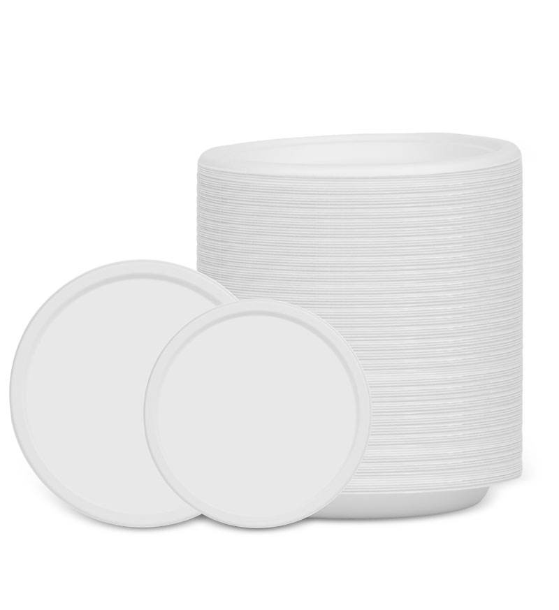 Food Degree Biodegradable Packaging Bagasse Pulp Plates