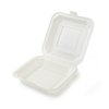 Maisstärke Biologisch abbaubare Maisstärke Mahlzeit Box Einweg Umwelt freundliche Besteck packung Bento Box Square Box Bowl