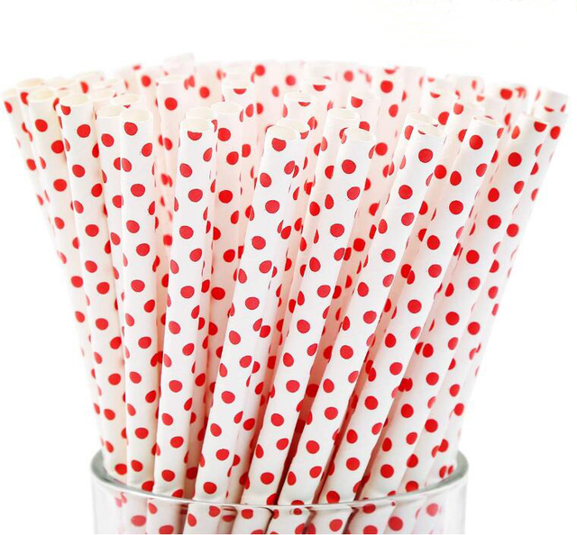 Paper Straw Eco-Friendly Drinking Straws Perfect for Wedding Birthday Party
