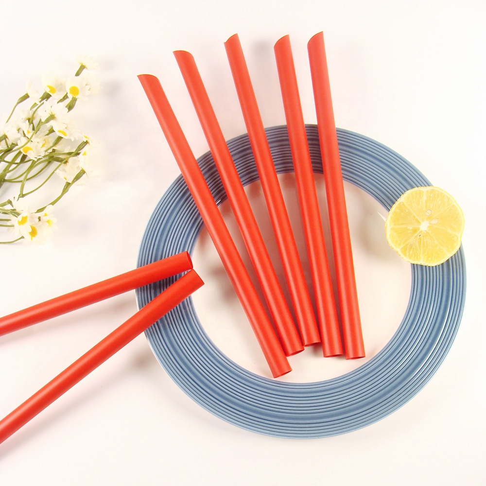 Hot-Selling Biodegradable Natural 6mm 8mm 12mm PLA Straw Suitable for Hot and Cold Drinks