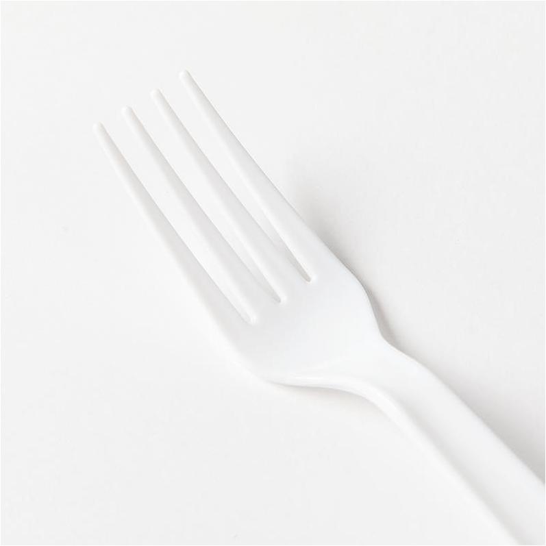 Wholesale Disposable Plastic Cutlery and Tableware Low Price with Handle Hot Sale for Kitchen Wedding & Easter Tableware