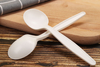Logo Customized Cornstarch Cutlery Disposable Knife Fork Spoon Eco Friendly Disposable Cutlery